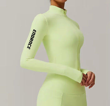 Lime Crop Endrnce Brand Jacket